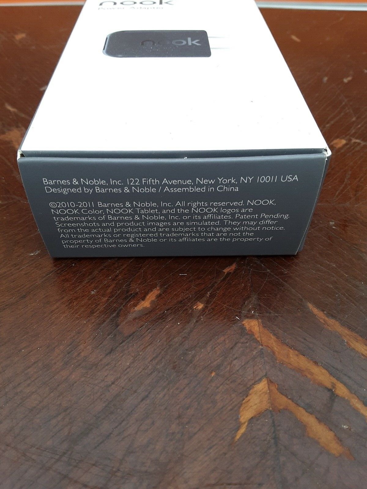 Genuine Original Usb Charger Barnes Noble Nook Tablet Bnrp5 1900