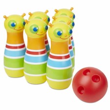 MELISSA DOUG SUNNY PATCH GIDDY BUGGY BOWLING SET