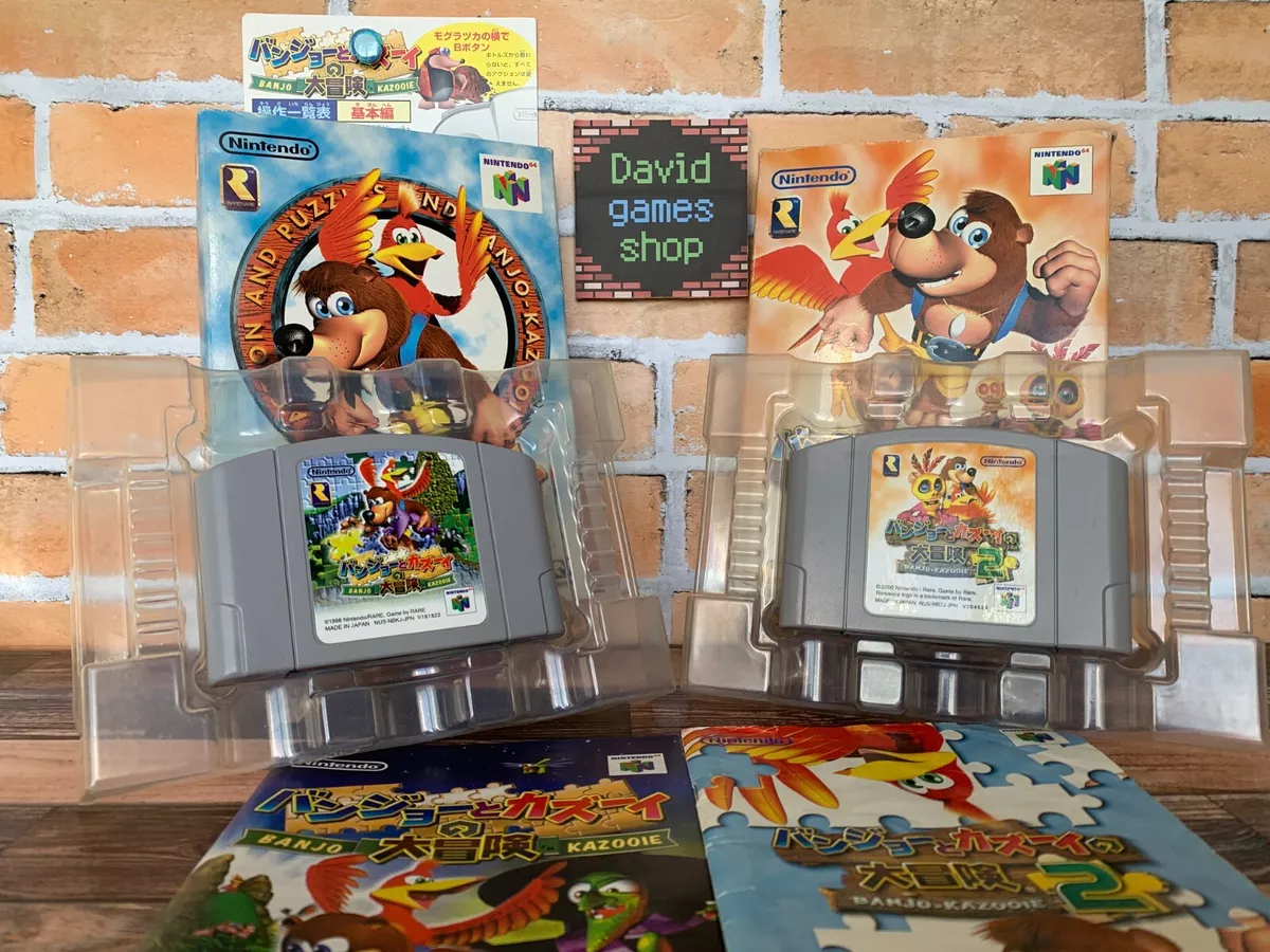 N64 Box & Tray Banjo Kazooie 2 Banjo Tooie NO GAME Included -  Denmark