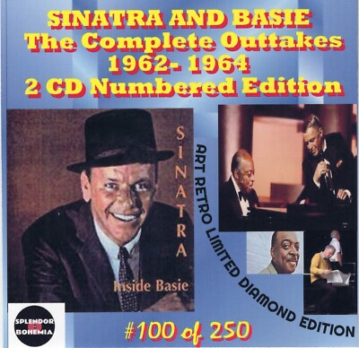 Frank Sinatra- Inside Basie- 2 CD's of Outtakes & Bonus ''Trilogy'' Outtakes CD