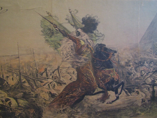 RARE, WW1 FRENCH ORIGINAL WAR LOAN POSTER 1918 ALGERIA TUNISIA - Picture 3 of 24