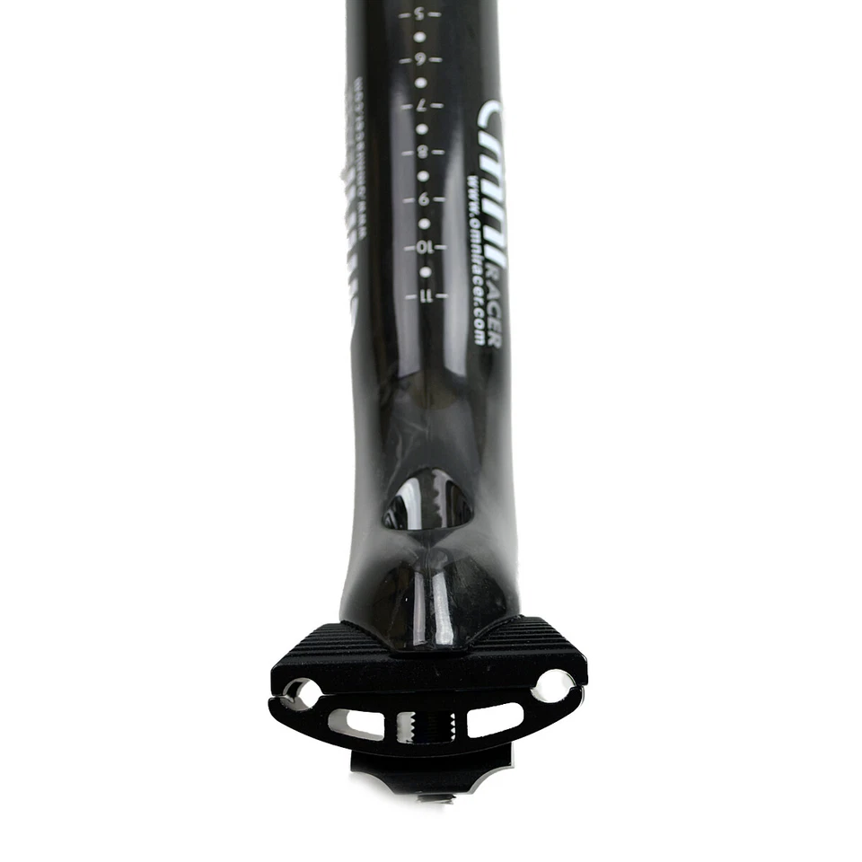 OMNI Racer WORLDS LIGHTEST Carbon Fiber 25mm Setback Seatpost 190g 31.6x350mm - Image 3 of 4