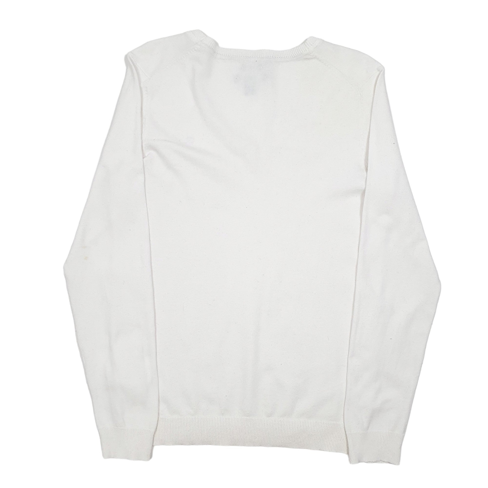 TOMMY HILFIGER V Neck Knit Jumper Sweatshirt Womens M image 3
