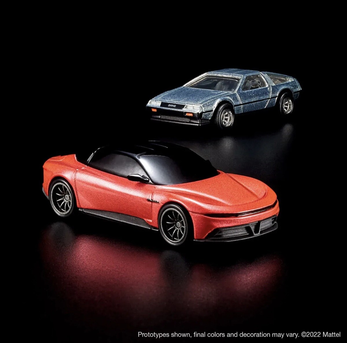 Mattel Creations Hot Wheels x DeLorean | DMC-12 & Alpha5