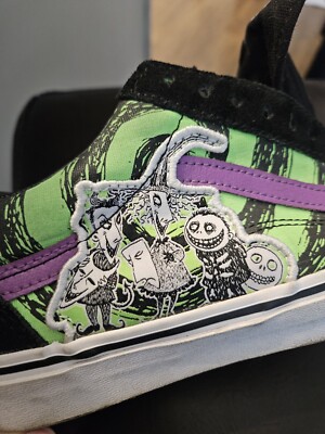 VANS Old Skool x The Nightmare Before Christmas Shoes Mens Size Womens 