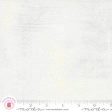 Moda PEPPERMINT BARK 30150 541 White Clear Water Grunge BASIC GREY Quilt Fabric