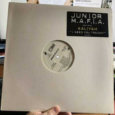  Junior M.A.F.I.A. feat. Aaliyah I Need You Tonight/Murder Once- 12'' Maxi Vinyl 