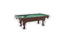 Pool Table Sticker Decal