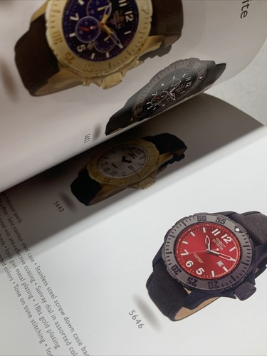 Invicta Watch Warranty Card Booklet Set Unused Unfilled Open - Picture 8 of 24