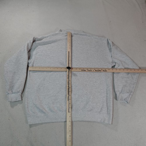 Vintage Lionel Sweatshirt Mens Large Gray Train Chesterfield Michigan Lee USA US - Picture 13 of 16