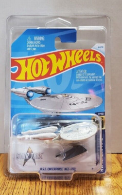 2021 Hot Wheels STAR TREK U.S.S. Enterprise NCC-1701 HW SCREEN TIME 4/250 IN CAS