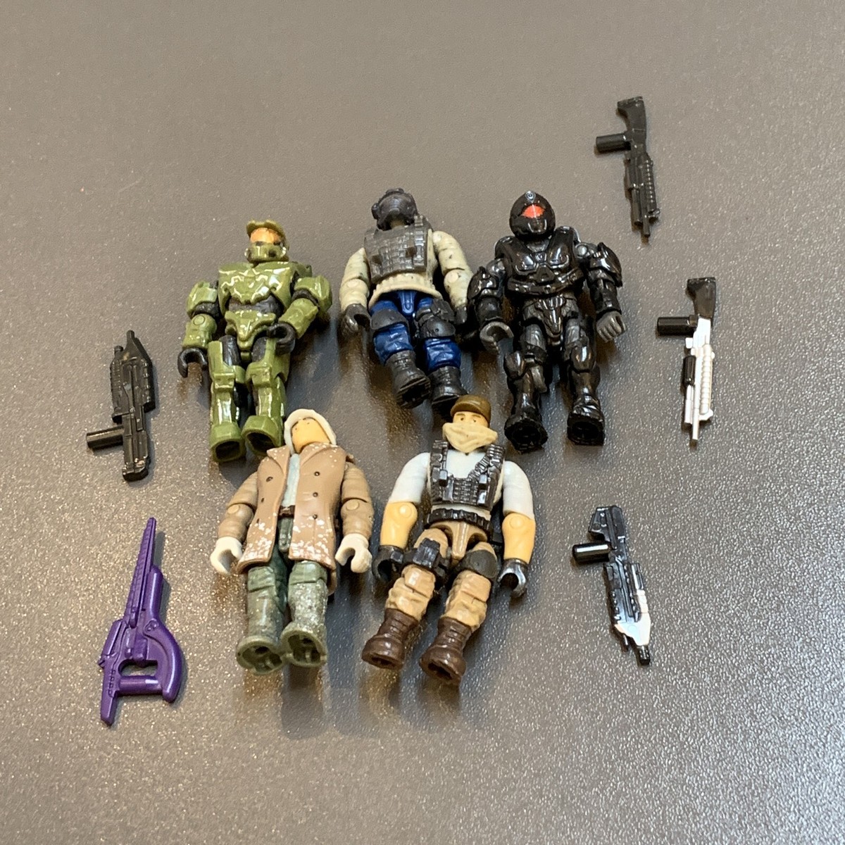 10 Sturmgewehr Gewehr HALO Mega Bloks Construx Gebäude Figur UNSC