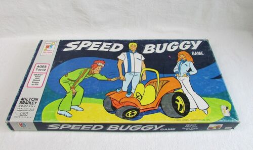 1973 Vintage Brettspiel Speed Buggy von Milton Bradley Hanna Barbera Scooby Doo