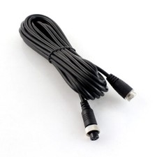 5m 4PIN Aviation Extension Cable For Rear View Camera Monitor Trailer Caravan Rv