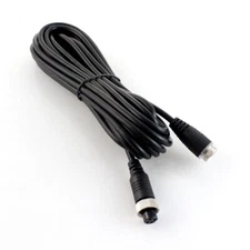 5m 4PIN Aviation Extension Cable For Rear View Camera Monitor Trailer Caravan Rv