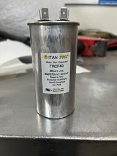 Titan Pro TRCF40, 40 MFD 440/370Vac Round Motor Run Capacitor