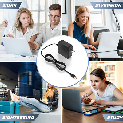 QYD Chargeur 65W Compatible Avec Lenovo Yoga 3 Pro 1170 1370 1470 700