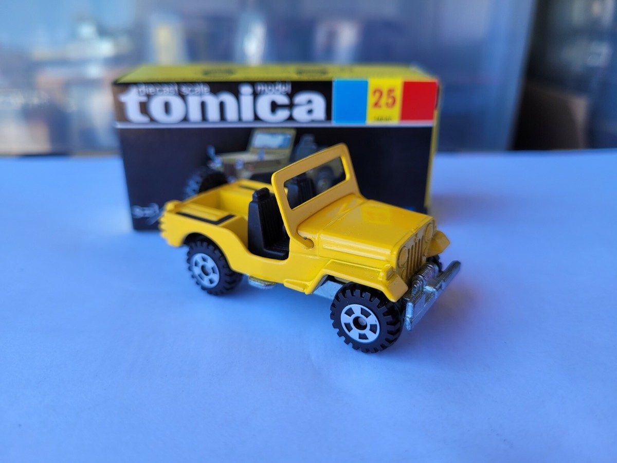 トミカ 三菱 H-J58 No.25 1/57 Tomica No.25 Mitsubishi Jeep H-J58 Vintage 1/57 Die Cast