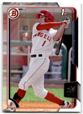 2015 BOWMAN DRAFT PICKS & PROSPECTS JARED FOSTER LOS ANGELES ANGELS #101