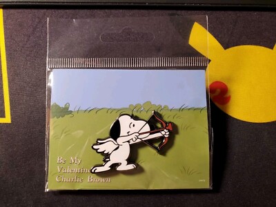 SDCC 2024 SAN DIEGO COMIC CON PEANUTS Pin Enamel New Be My Valentine Snoopy