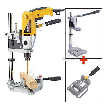 VICHIRSKIT Adjustable Hand Drill Press Bench Stand Workbench Pillar Clamp Drilling Collet