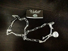 Elegant 1 Pearl Necklace Silver Tone~ Bird Nest Branch~Wishnest by Alise Sheehan