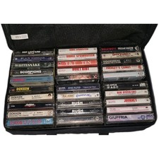 30 Classic Rock Cassette Lot Judas Priest Dokken Quiet Riot Whiesnake ZZ Top Y T