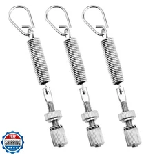 PIYANYO Silver Bass Drum Pedal Spring Assembly Heavy duty Stretch Springs For