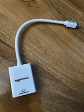 Amazon Basics Mini DisplayPort to HDMI Video Adapter White
