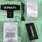 Express Womens Seafoam Green Cotton Halter Tiered Maxi Dress Size S NWT