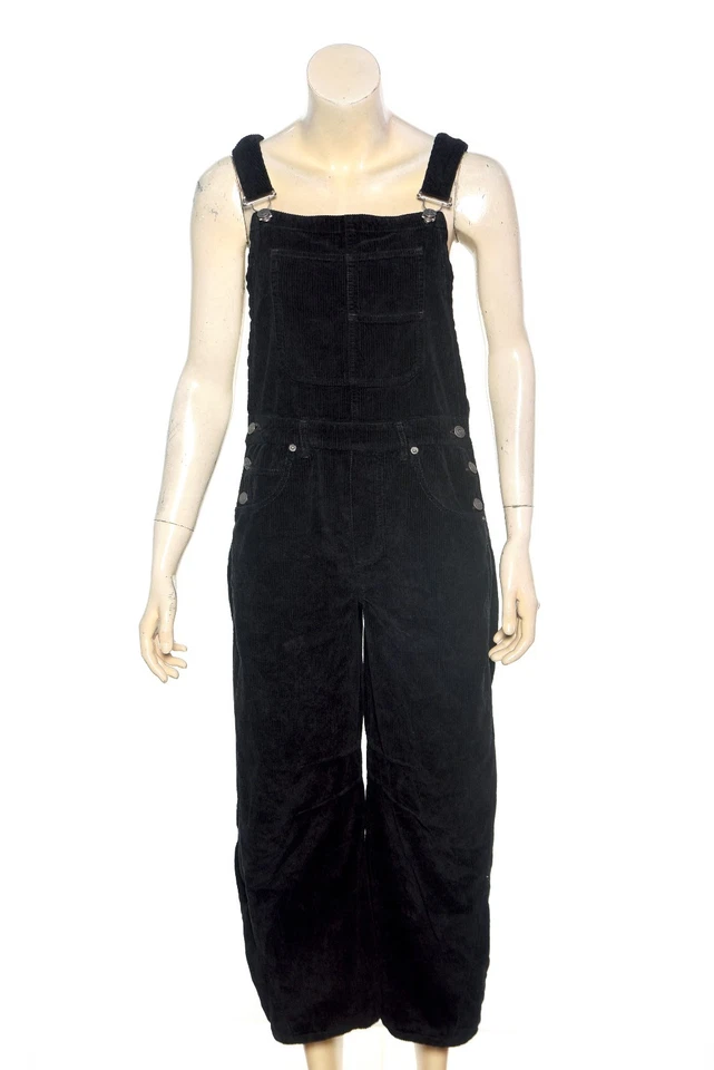 Free People We The Free Good Luck Cord Overalls S 6 One-Piece Jumpsuit NEW 44946 - Image 3 of 4