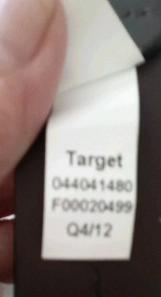 Новый с Ярлыками Мужская Merona ремень Sz XL 40-44 коричневый искусственной кожи серебряный цвет пряжка 1,25» W - Изображение 3 из 4