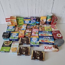 Bundle Play Toy Food Shopping Items Boxes Packets Kitchen Role Pretend Play