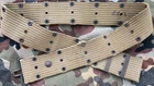 WW2 US Army Military M1910 Officer Pistol Web Belt Field Gear Equipment