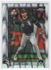 #51 2025 Topps Chrome RAYWAVE = Miguel Vargas White Sox