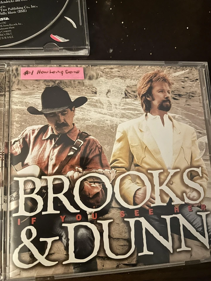 Brooks & Dunn CD Lot 3 If You See Her, Steers & Stripes + Promo Single Country Foto 4 de 4