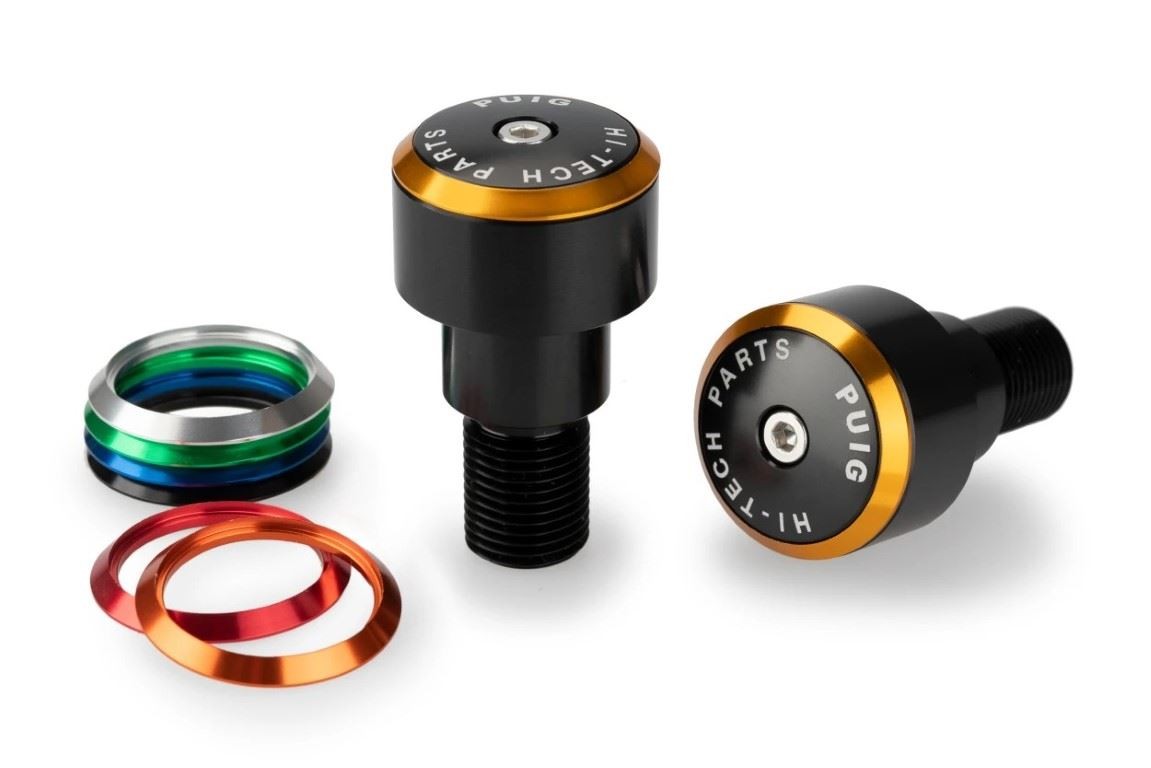 Puig Black Balance Bar Ends Yamaha TMax 530 2012-2019