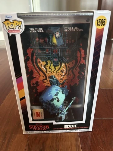Funko Pop! Comic Book Cover with Case: Stranger Things - Eddie - Suresource...