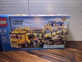 LEGO CITY: Auto Transporter (60060), 99.9% Complete With Instructions and Box