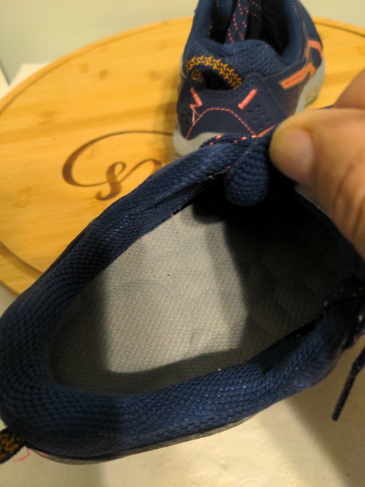 ASICS GEL-Venture 9 Indigo Blue/Papaya Women's 6 Trail Running Shoes  thumbnail 10