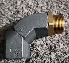 1" Fuel Hose Swivel 360° Rotating Connector New 