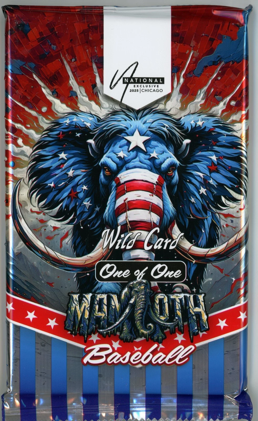 2025 Wild Card Baseball Mammoth Chicago National Exclusive Guaranteed 1/1 Pack