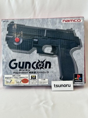 Namco GunCon NPC-106 Light Gun Controller Black PS Playstation Japan