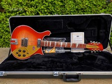 ♚AS_NEW!♚MEGA RARE!♚RICKENBACKER 660-12 String♚FIREGLO FIGURED♚7.6k TOASTERS♚360