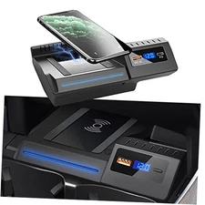 Wireless Car Charger Fit for Mercedes-Benz C/GLC/AMG Series 2022-2015 