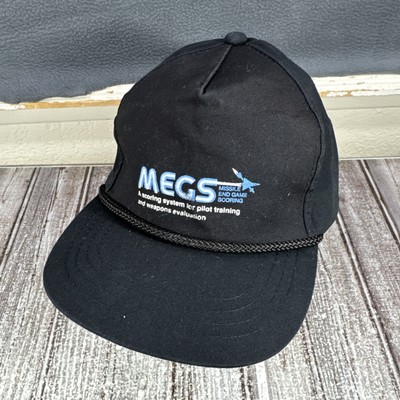 Vintage MEGS Missile End Game Scoring Hat - Pilot Training Weapons Evaluation