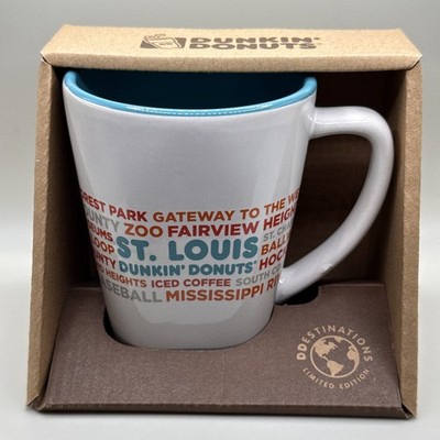 2016 Dunkin Donuts Destinations St. Louis 12 oz. Ceramic Mug - NEW IN BOX