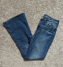 Old Navy Womens Vintage Flare Jeans Size 8 Regular High Rise 16