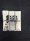 Lot Of 6 1 Oz Troy Silver Bars