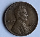 1933-P Lincoln Wheat Cent — photo from another recent sale